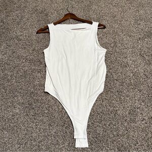 a new day Women’s White Bodysuit